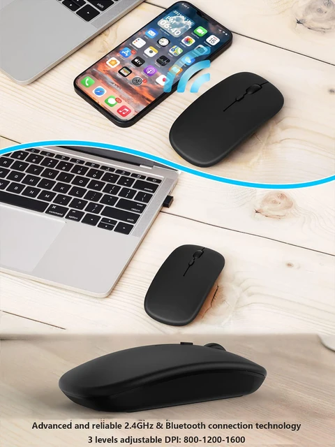 Silent Bluetooth Wireless Mouse 5