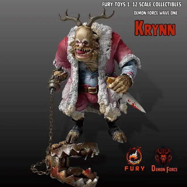 1/12 7inches Fury Toys Action Figure Demon Force Wave 1