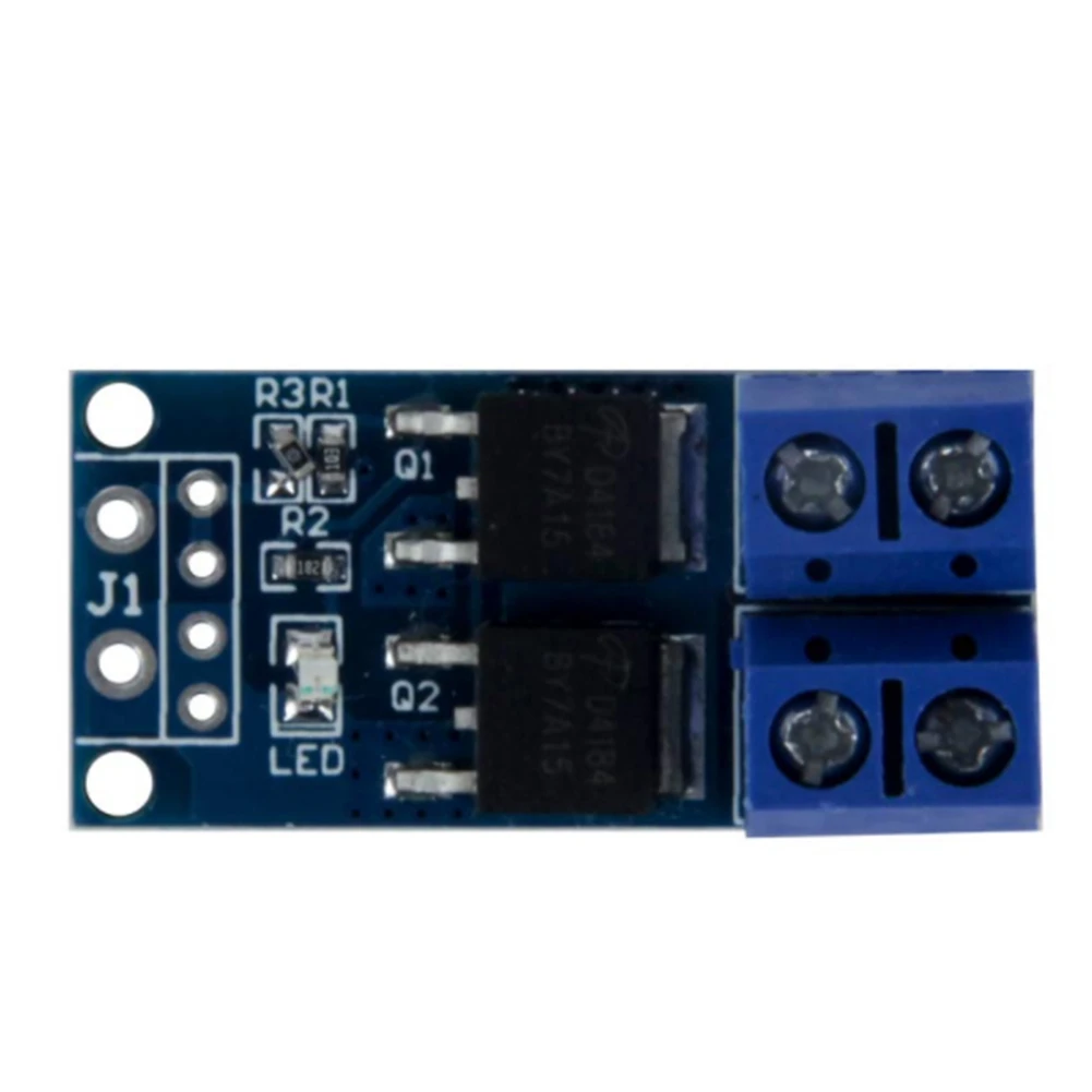 DC Motor Drive Module 15A 400W DC 5V-36V Dual High-Power Dust Collector MOS FET Trigger Switch 5PCS,dc motor drive module