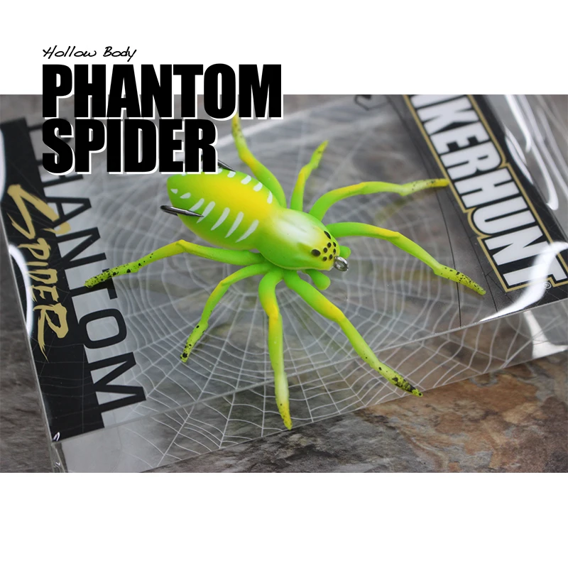 New Award-winning Fake Bait, American Wave Carving Spider