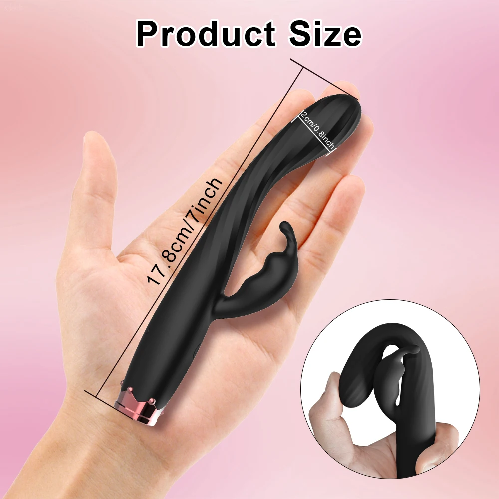 Krachtige G Spot Vinger Dildo Vibrator Vrouwen Tepel Clitoris Stimulator Snelle Orgasme Volwassenen Goederen Speeltjes voor Beginners_voghion.com