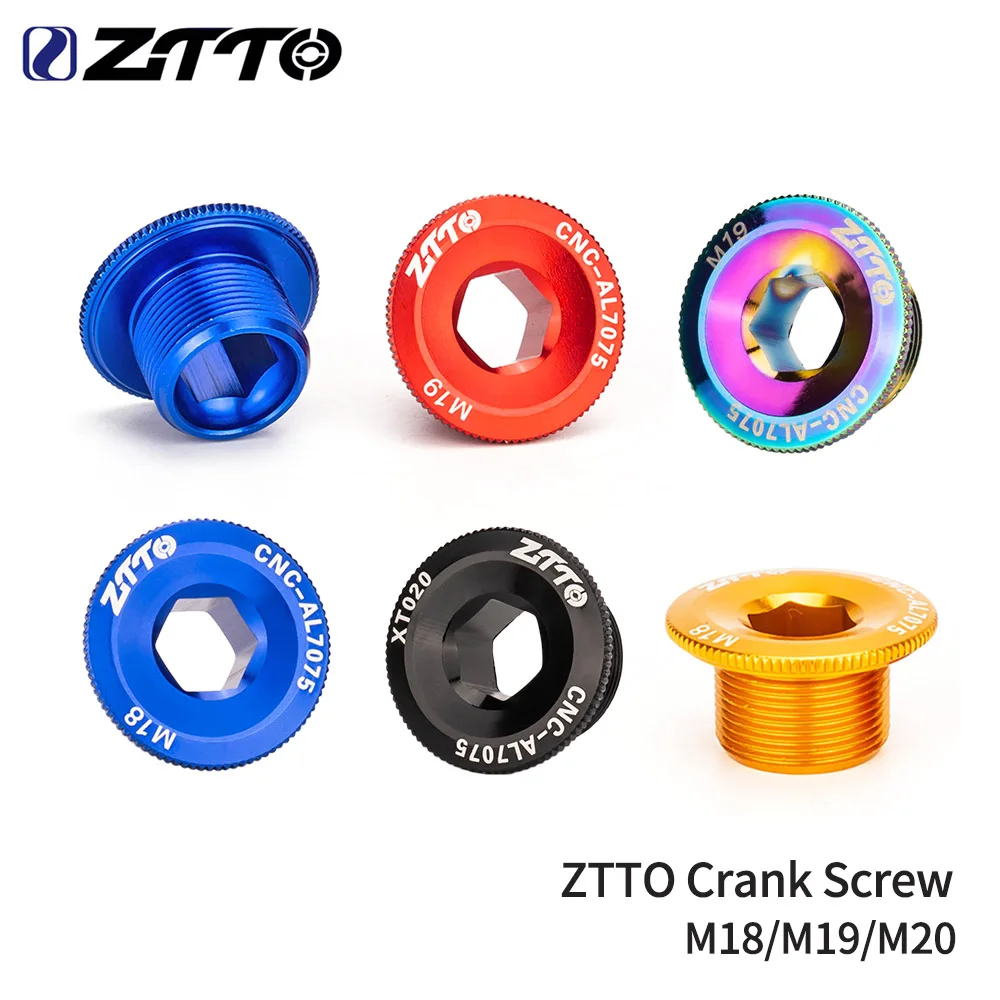 TTO MTB Crank Arm Bolt For Mountain Road Bike Bottom Bracket Cap