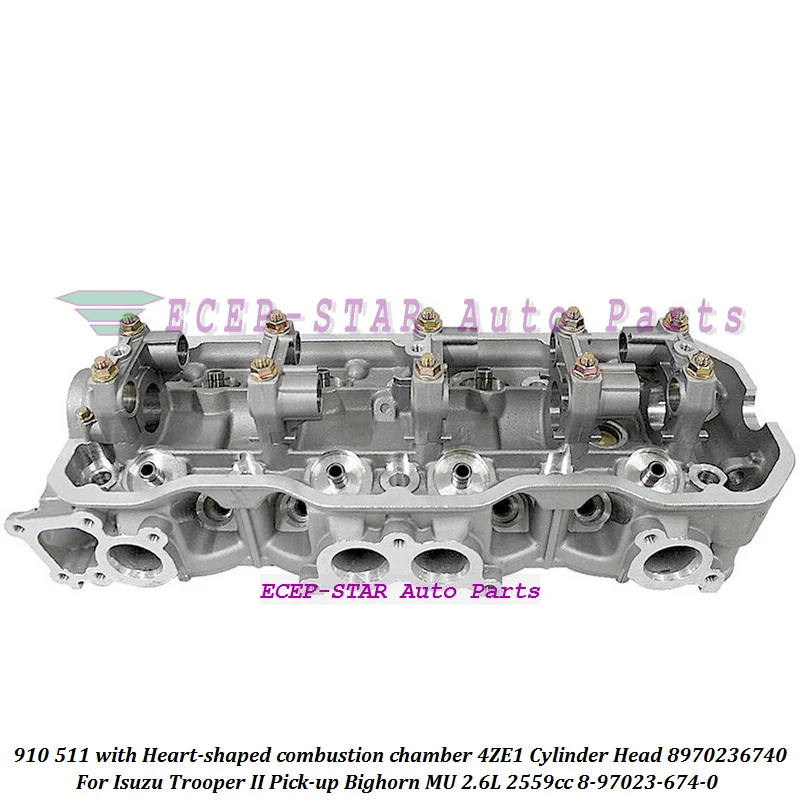 910 511 8970236740 4ZE1 Cylinder head or 910 512 For ISUZU