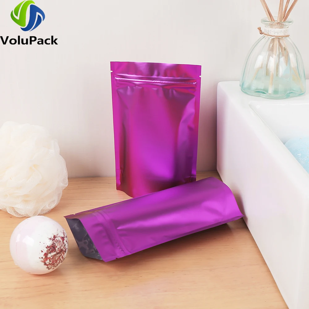Zipper Coffee Packaging Storage Heat Sealing Stand Up Zip Lock Pouches Eco Aluminum Foil Mylar Gift Organizer Bags mylar bags