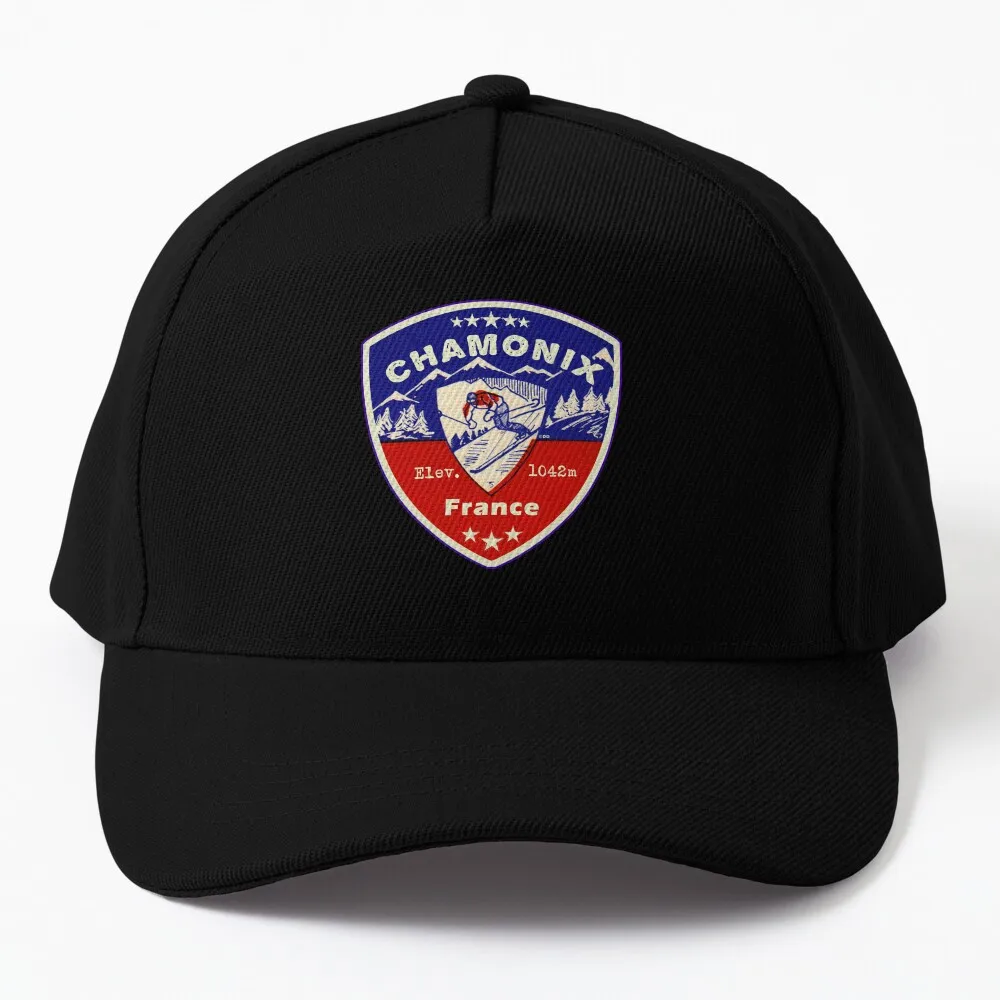 

Chamonix France Skiing Ski Mountains Skier Baseball Cap sun hat Gentleman Hat Icon Beach Hat Girl Men'S