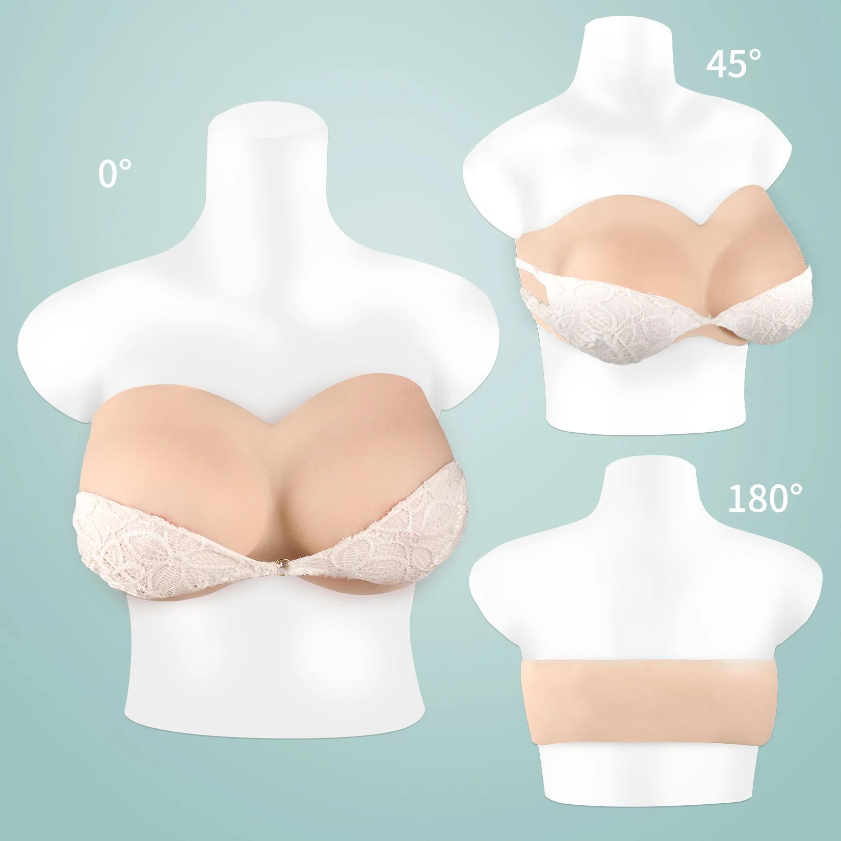 Large Realistic Silicone False Breast For Crossdresser Shemale Transgender Drag Queen Transvestite Mastectomy Cosplay false breast