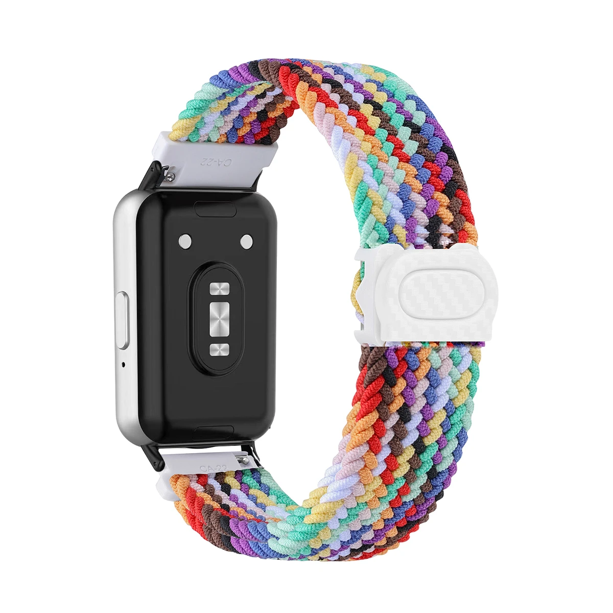 Braided Nylon Adjustable Smartwatch Wristband Bracelet - Universal Fit, Enhanced Comfort and Durability