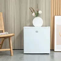 Mini Freezer Countertop, 1.1 Cu.Ft Compact Upright Freezer with Removable Shelves, Reversible Door for Home, Dorm, Apartment and 2