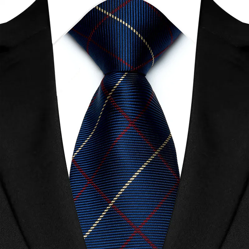 Men's Necktie 8cm Neck Ties for Man Business Wedding Party Gift neck tie