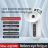 Mini USB Rechargeable Eye Mist Sprayer Steam Therapy Wand, Nano Eye Mist Steam Sprayer Portable Eye Steamer Moisturizer Soother 1