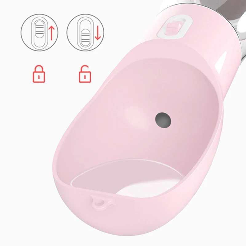 2 In 1 Pet Dog Water Bottle Cat Food Dispenser Portable Multifunctional Drinking Bowl For Small Large Dogs Travel Puppy Supplies 4
