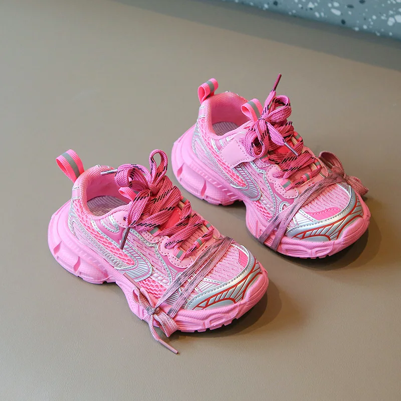 Autumn children sneakers girls fashion clunky boys breathable anti-slip casual baby soft walking shoes sports shoes baby shoes kids sneakers kids shoes kids sports shoes