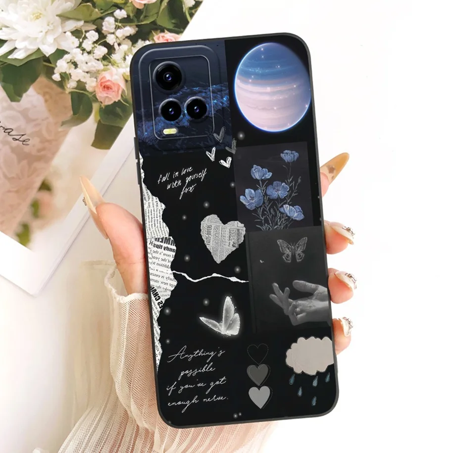 Floral Soft Silicone Shockproof Phone Cover - New Fashion Design