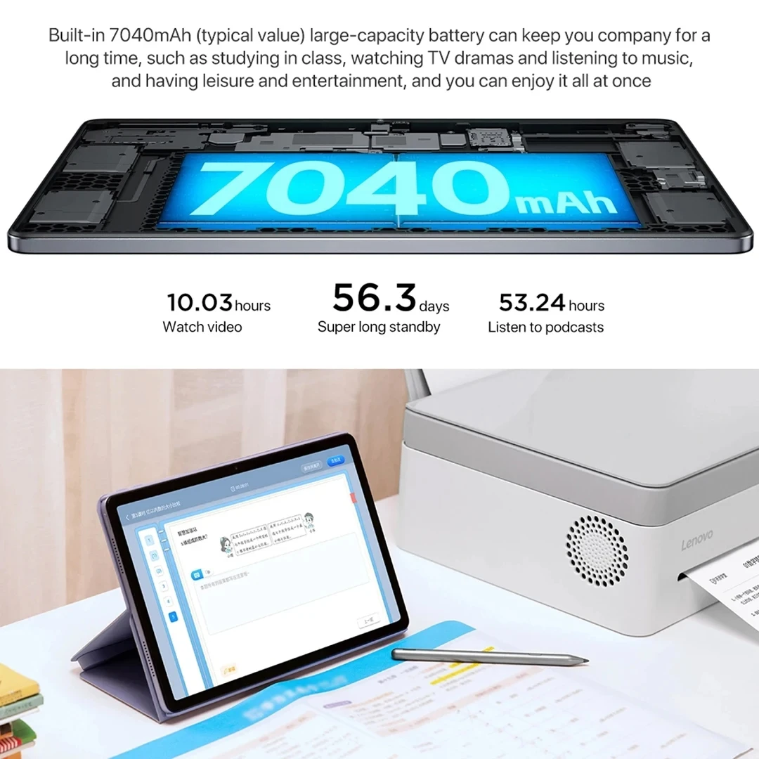 Original Lenovo XiaoXin Pad 2024 Tablets 8GB 128GB Android Tablet Qualcomm Snapdragon 685 Octa Core 11 Inch Lenovo Pad 6