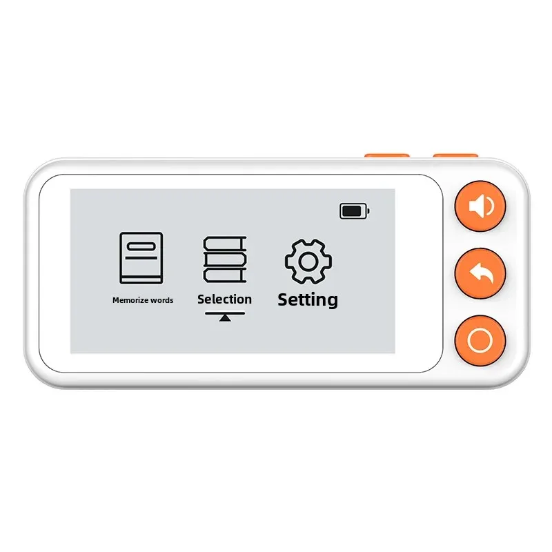 Portable Electronic Dictionary Student Waterproof Screen Single Word Card Learning Machine English Vocabulary Machine