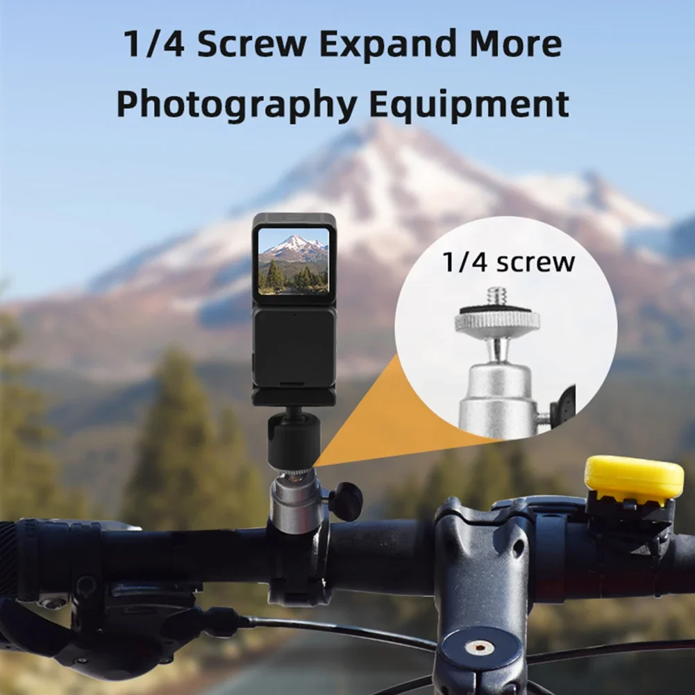 Bike Bicycle Motorcycle Handlebar Bracket Mount Holder for DJI RC RC2 Remote 360 Degree Rotation Bicycle Bracket Holder