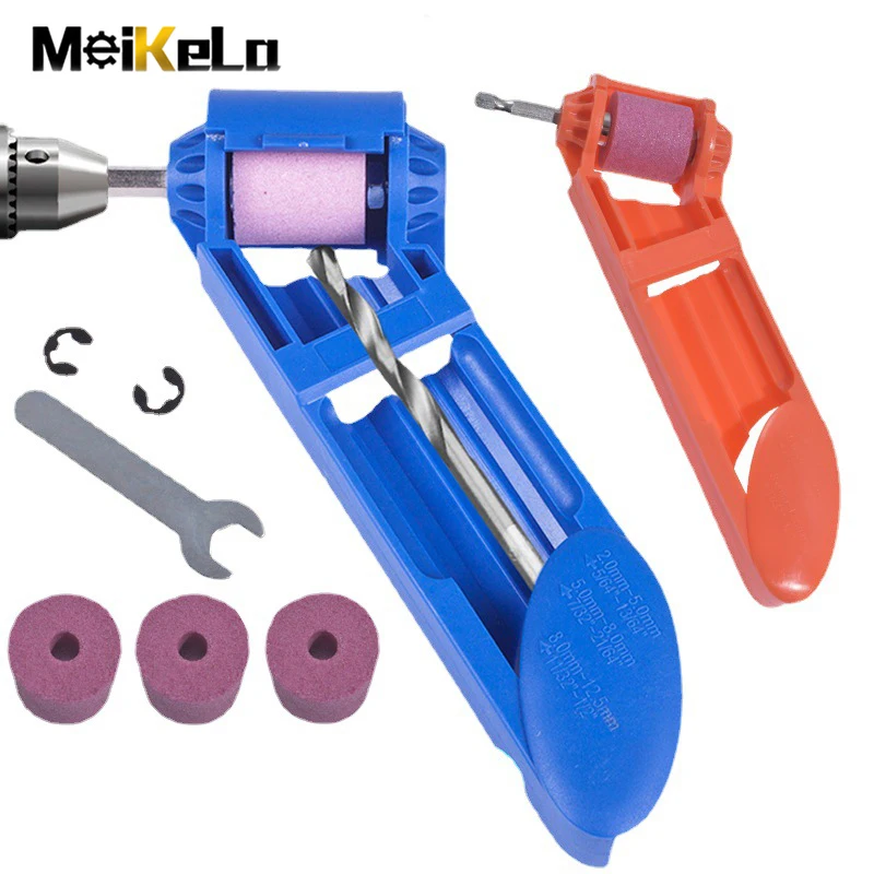 Meikela Grinding Wheel Drill Bit Sharpener Hand Tools Nail Drill Bits