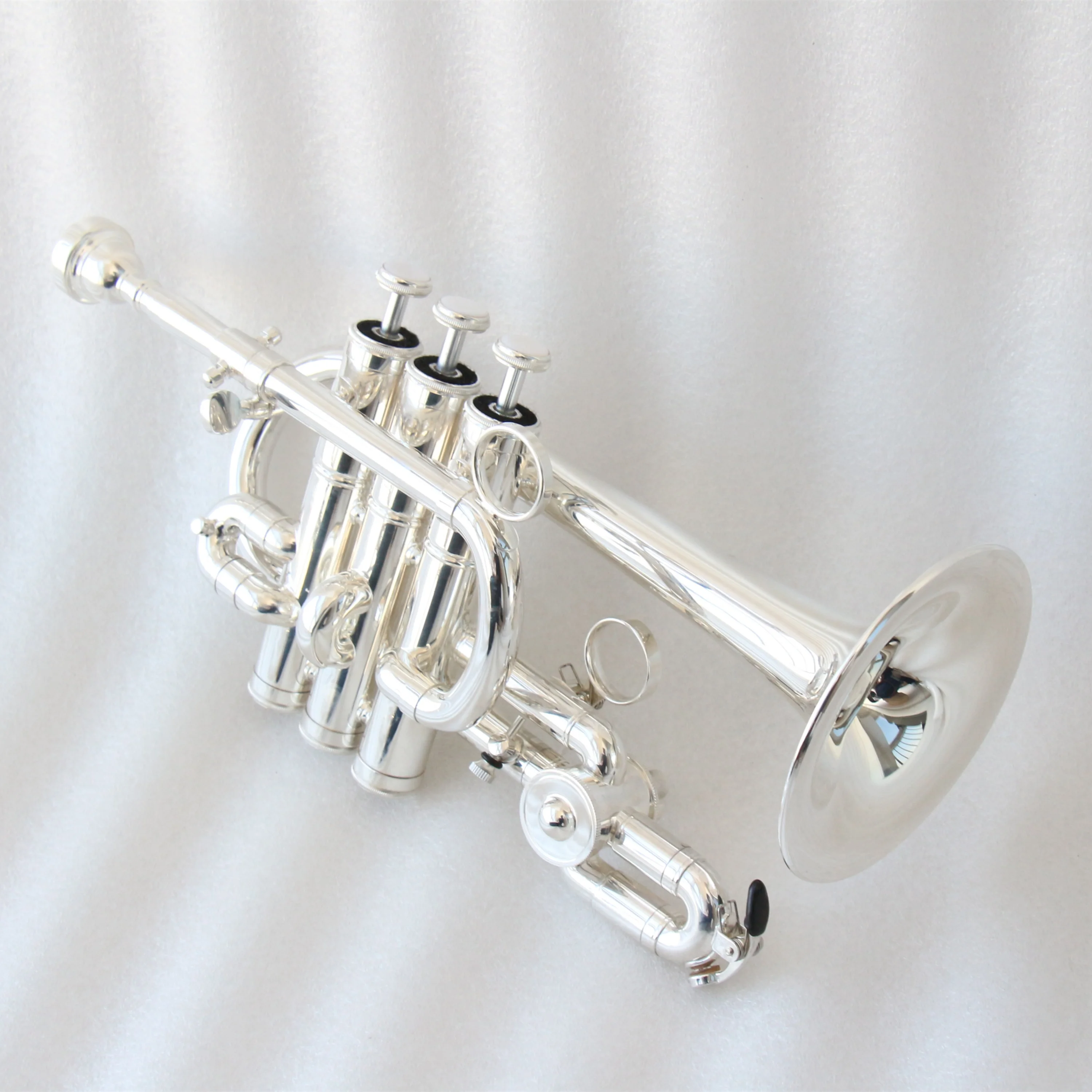 trumpet professional good price economical trumpet instrument silver plated Bb/A piccolo