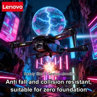 Lenovo D88 Drone 8K aérien HD double caméra photographie flux optique vol stationnaire geste tir pliant sans brosse puissance GPS Drone 3