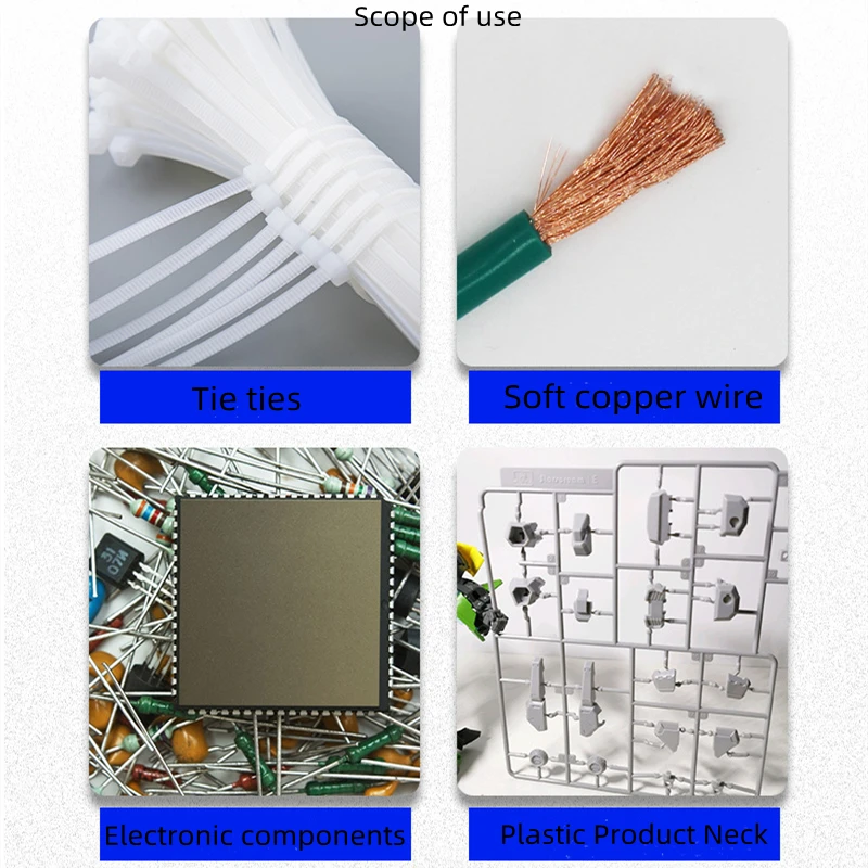 Pince coupante diagonale précision 1,6 mm acier HSS pour modélisme bricolage
