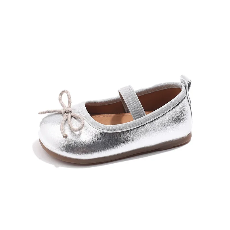 Girls Flats PU Leather Shoes Spring Autumn Kids Dancing Shoes For Girl Soft Flexible leather shoes girls shoes girls flats