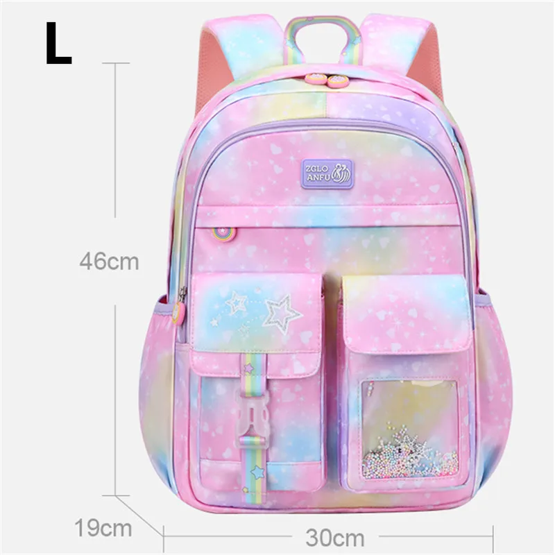 Children School Bags For Girls Kids Satchel Primary Orthopedic School Backpacks Princess Backpack Schoolbag knapsack Sac Mochila 6
