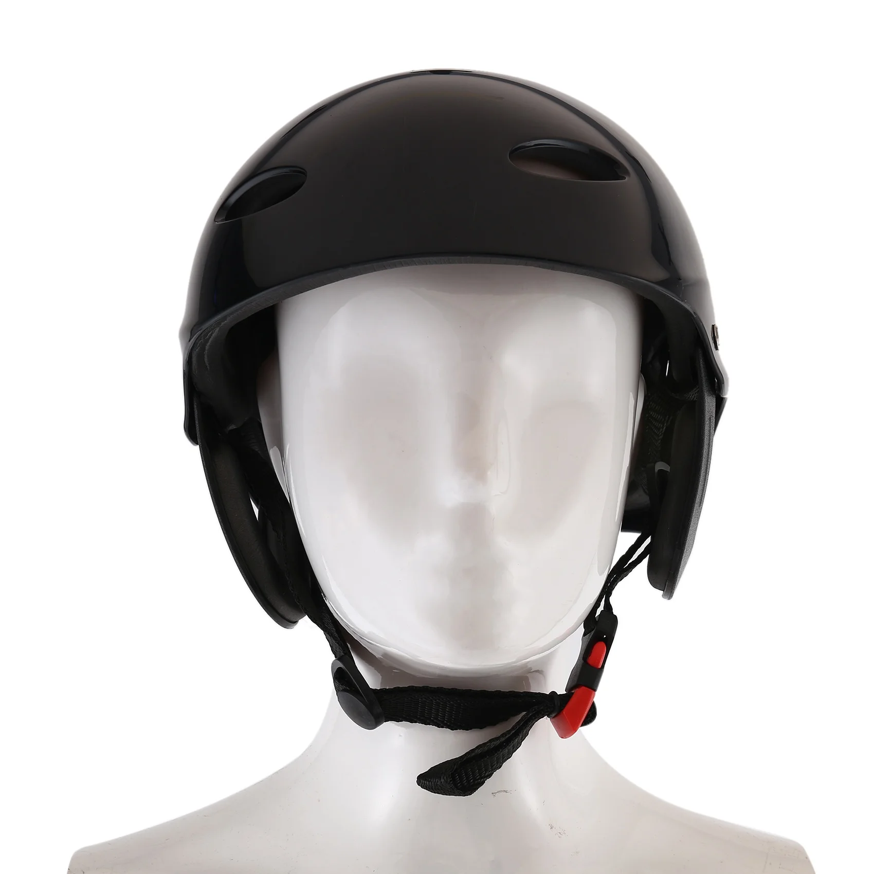 Safety Protector Helmet 11 Breathing Holes for Water Sports Kayak Canoe Surf Paddleboard-Black HOT