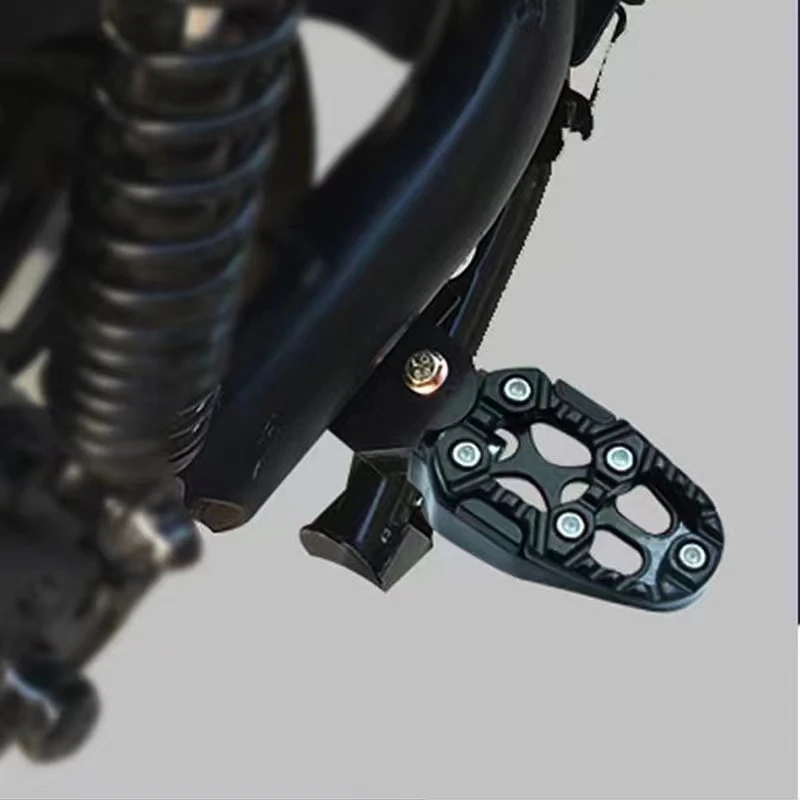 Universal Aluminum Alloy Foot Pedals Angle Adjustable Motorcycle Scooter ATV E-Bike Foot Rests Pegs motorcycle footrests motorcycle foot pedals
