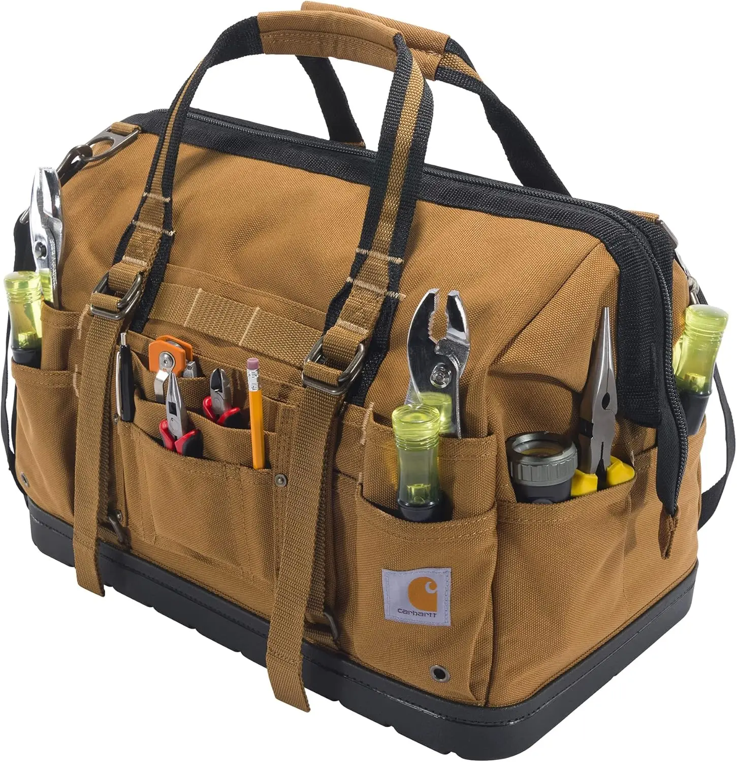 Legacy Tool Bag 18-Inch w/ Molded Base, Carhartt Brown 3