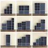 Stackable Cube Storage Shelves Wood Bookcase Modern Organization Solution Living Room Office Dorm Room Easy Assembly 4