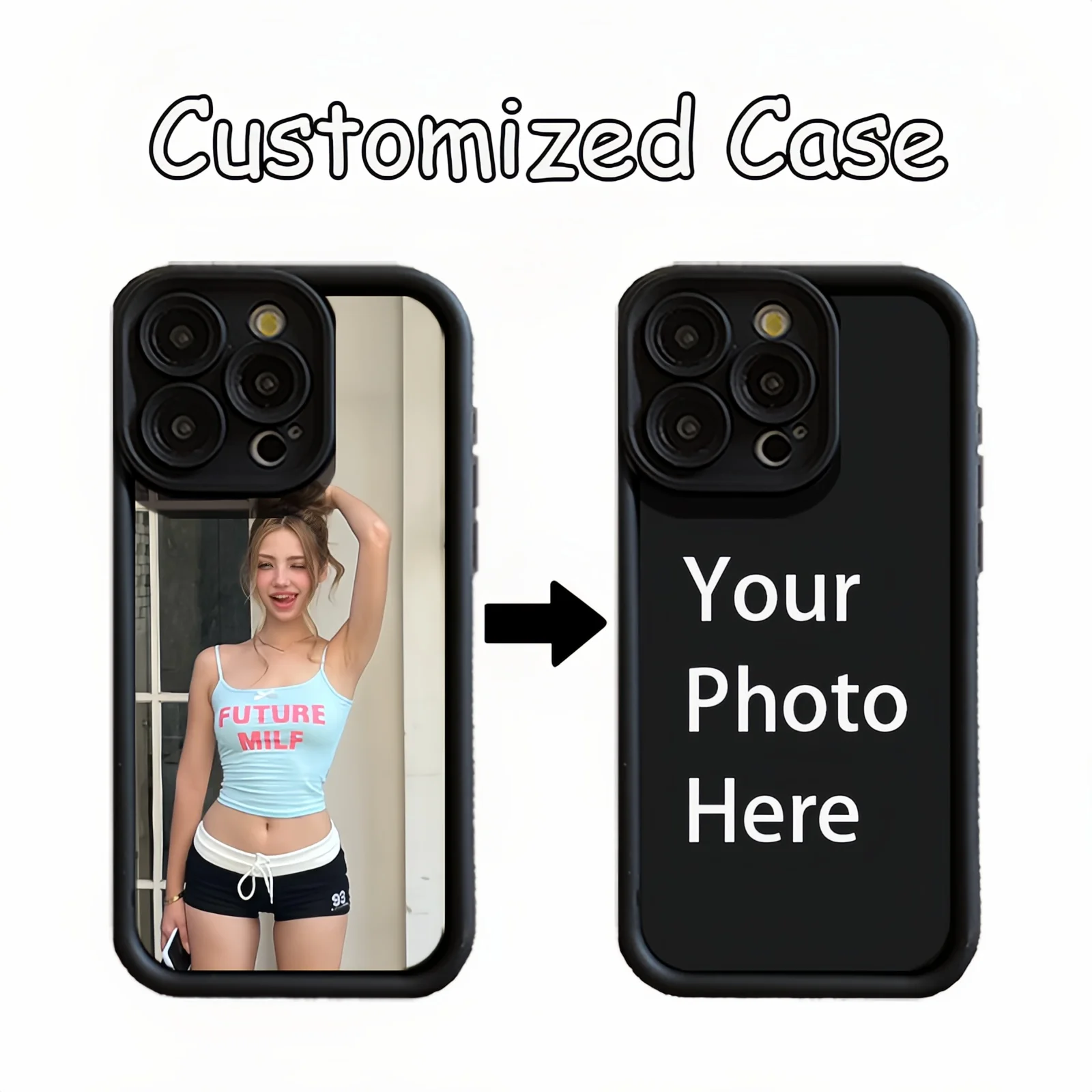 Personalized Photo Fashion Phone Case Protector Cover