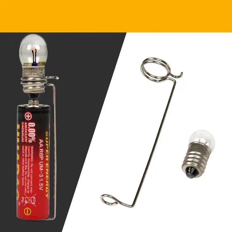 6.3V 12V 24V 30V 36V 2W 3W 5W 0.15A Screw Instrument Signal Indicating Small Bulb Button E10 Switch Light Lamp 10pcs led bulb holder