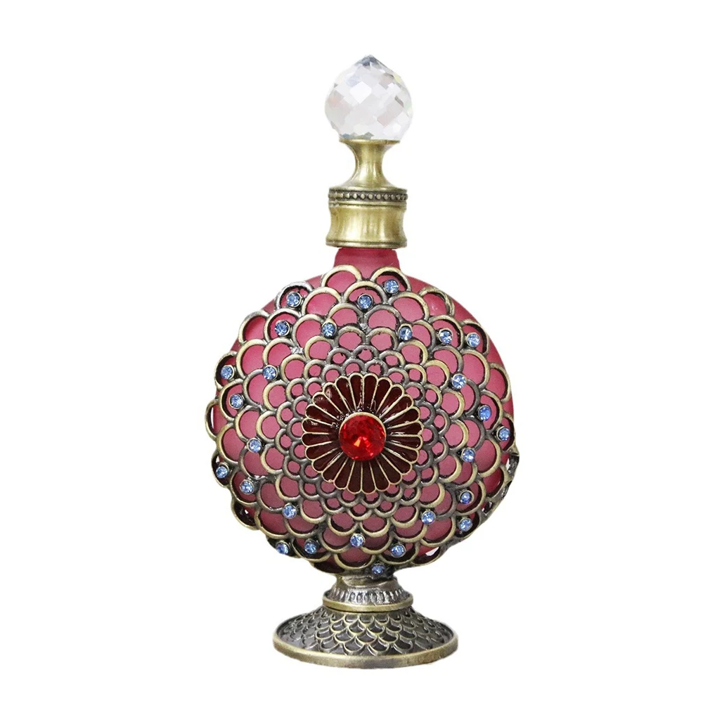 30ml Luxury Vintage Perfume Bottles parfum Mini Travel Essentials Oil Glass Dubai Refillable Perfume Refill mini Dropper Bottle