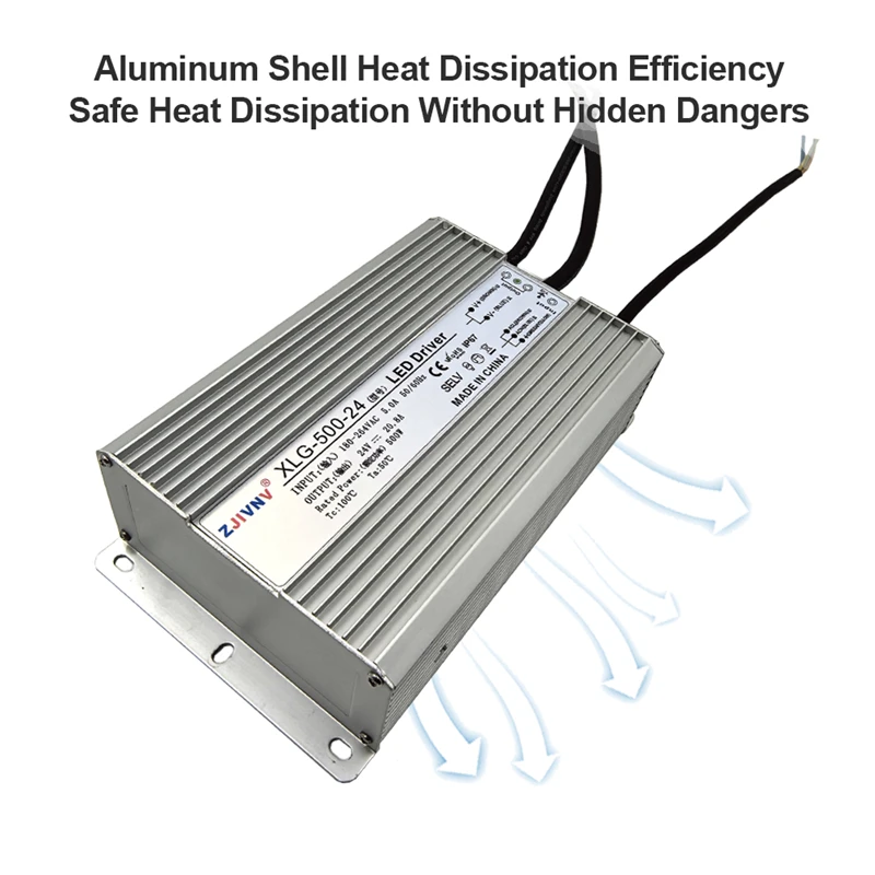 Alimentatore LED 24V 50W IP67 - Trasformatore AC/DC, Per Strisce LED, Faretti E Luci A Bassa Tensione - Foto 2