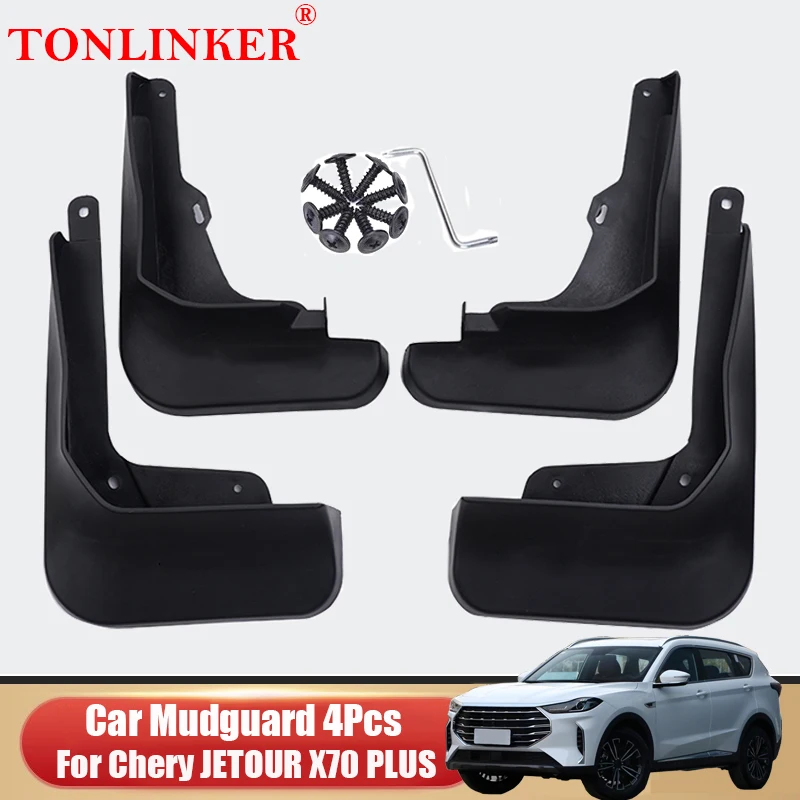 

Car Mudguard For Chery JETOUR X70 PLUS 2021- Front Rear Mud Flaps Mudguards Splash Guards Fender Mudflaps 4Pcs Set Accessories