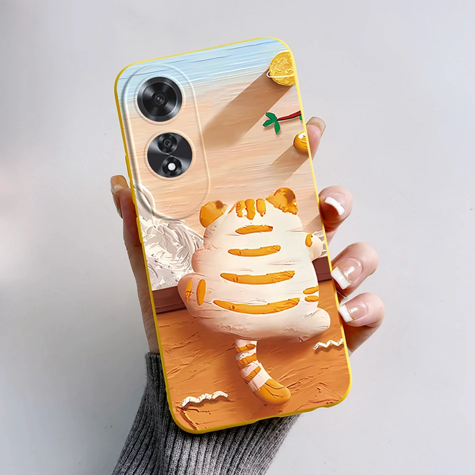 Cute Bear and Frog Cartoon Painted Shockproof Soft Silicone Back Cover Case