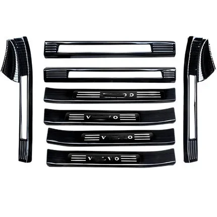thumbnail image 1 of Para VOLVO S90 2017-2022 Placa protectora de umbral de acero inoxidable de alta calidad Protector de umbral de maletero Accesorios para coche antiarañazos, 1 of 5