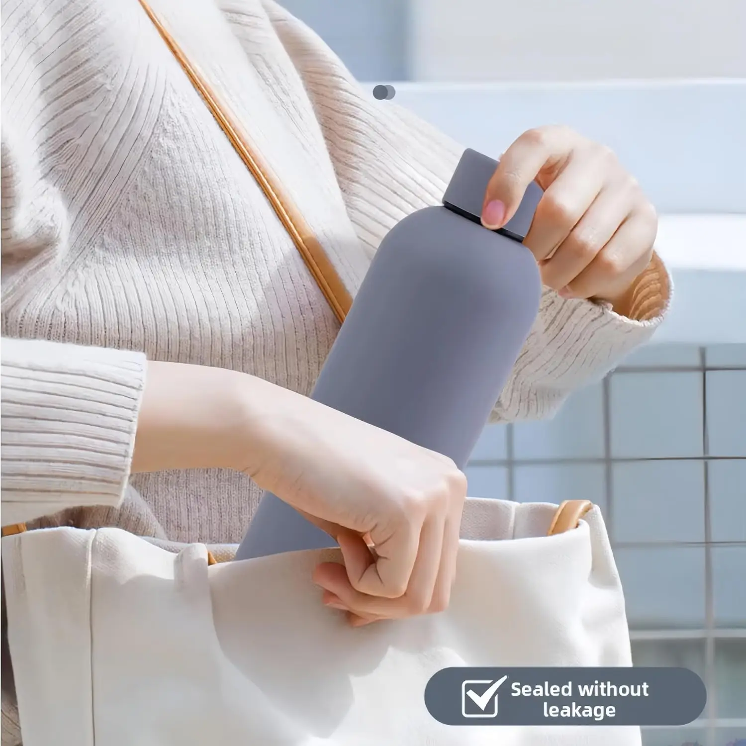 Premium Stainless Steel Thermal Flask – Insulated Water Bottle & Coffee Cup, Leakproof Design for Hot and Cold Beverages