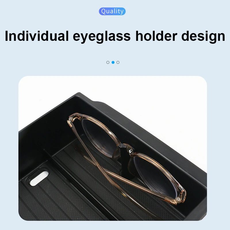 For Tesla Model Y Juniper 2025 Center Console Storage Organizer Box Tray Model 3 Highland 2024 Armrest Box Hidden Accessories