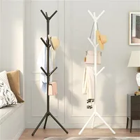 Clothes and Hats Rack Floor To Floor Bedroom Coat Hook Bedroom Vertical Tree Branch Shape Holder Hat Scarf Handbag Storage Hange 1
