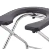 Seniors Folding Toilet Seat Shower Chair Strong Bearing Capacity Quality Easy to 5