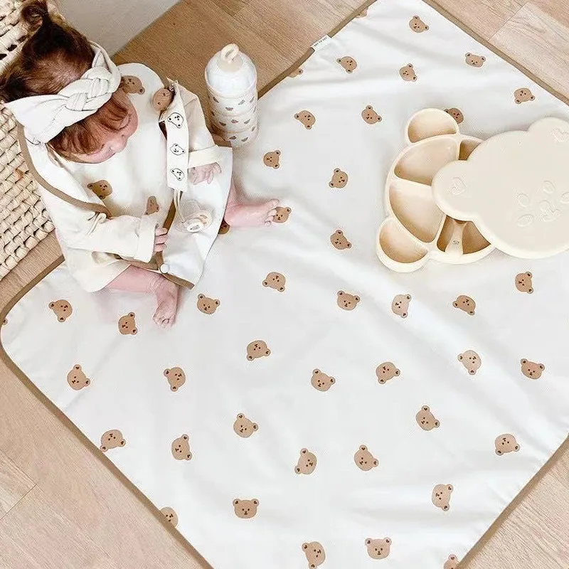 Olive Newborn Waterproof Urinary Separation Mat Washable Breathable Leak proof Mattress Auntie Mat Baby Urinary Cushion