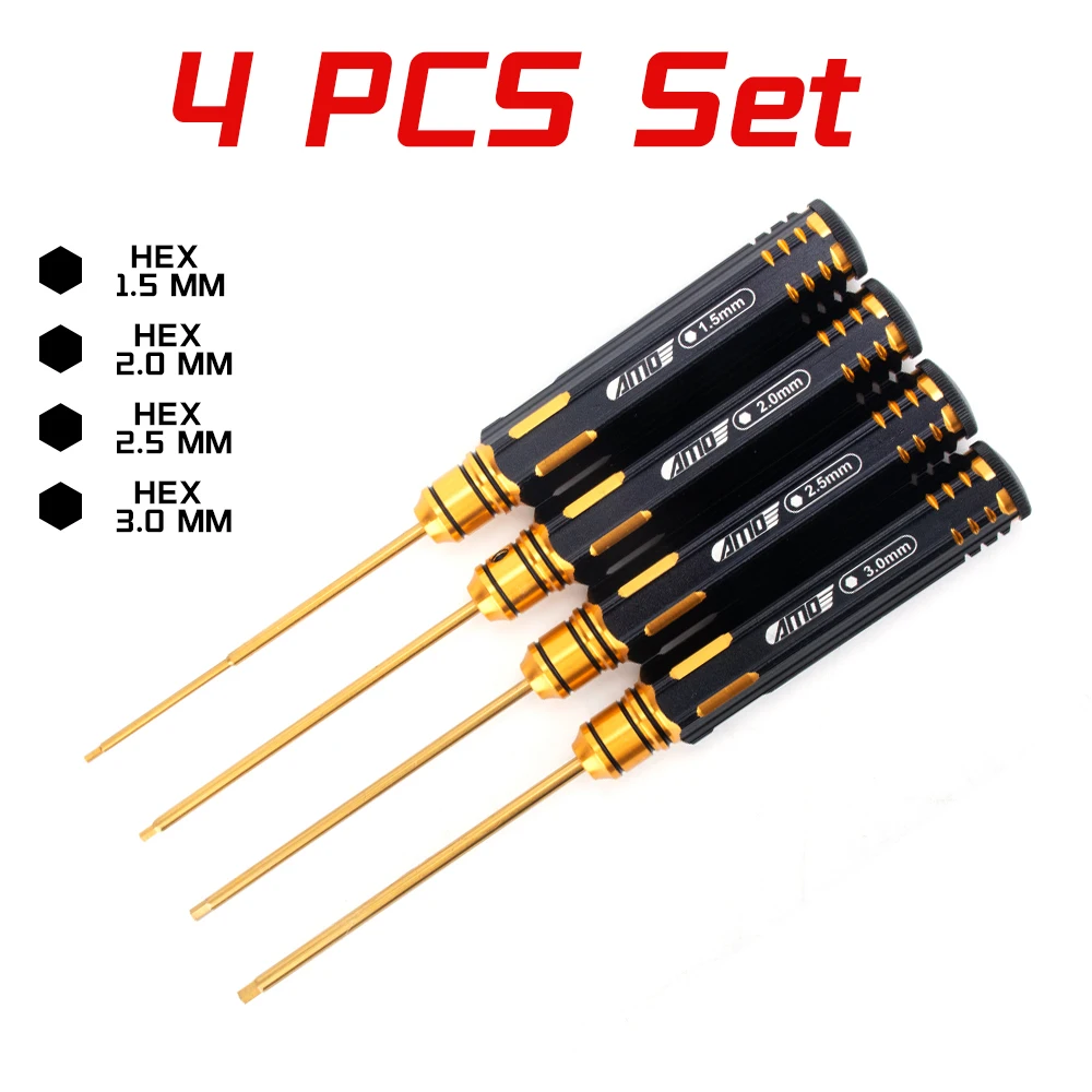 Premium Titanium-Plated Precision Screwdriver Set
