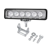 

18w 6 LED Car LED Work Light DRL Spotlight High Bright Waterproof Auto Offroad SUV Truck Headlights Driving Lamp 12V
