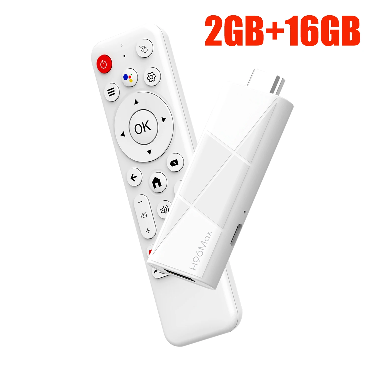 Android TV Stick H96 Max RK3518 TV Stick 4K Ultra HD Voice Assistant Streaming Media Smart TV Stick Android 14 TV Stick 2GB 16GB