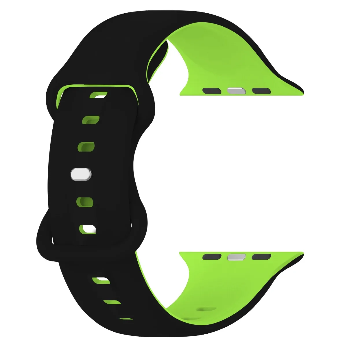 Cinturino per iWatch 42/44/45/49mm 38/40/41mm Cinturino sportivo in silicone alla moda per orologi serie Ultra2 Se 9/8/7/6/5/4/3_voghion.com