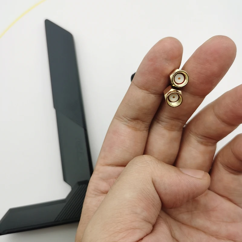 ASUS WiFi6e Antenna 2.4G 5G 6G Tri-band Dual RP-SMA for Z690 M13H Motherboard AX200/201/210/211 Wireless Network Card