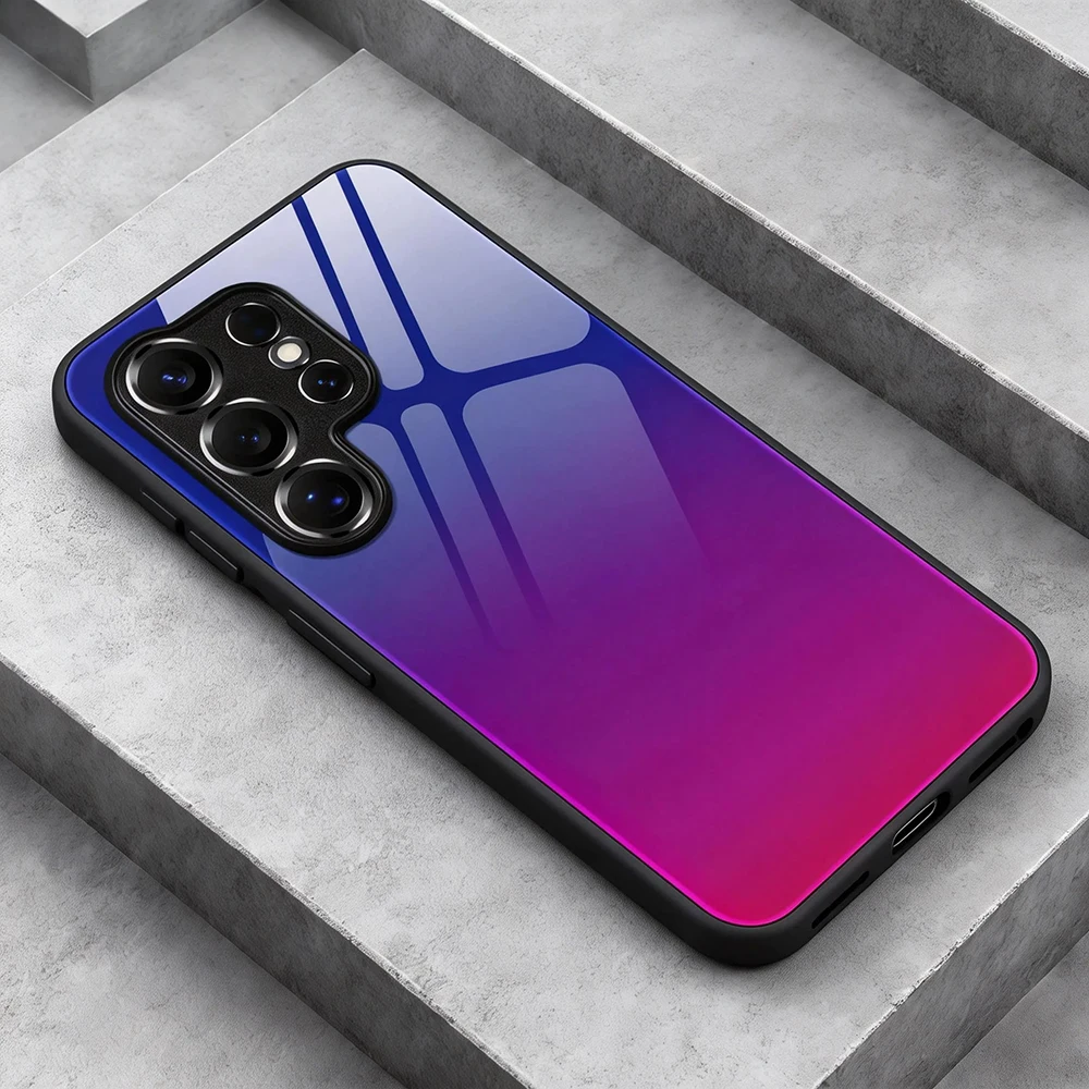 Close-up of tempered glass surface
