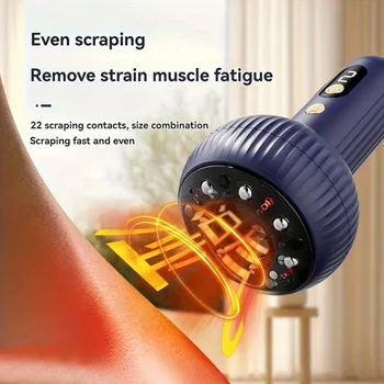 Electric Cupping Massager Vacuum Suction Cup GuaSha Anti Cellulite Beauty Health Scraping Infrared Heat Body Slimming Massage