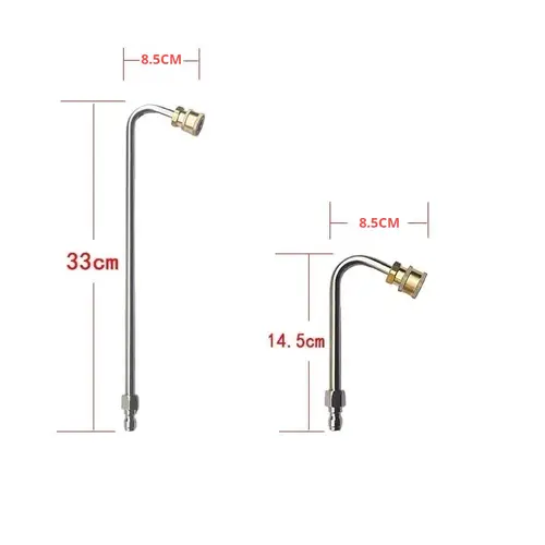 Pressure Washer Extension Rod Lance Set 4000PSI Spray Gun with 1/4 Inch Quick Connect for Efficient Cleaning - Image 6